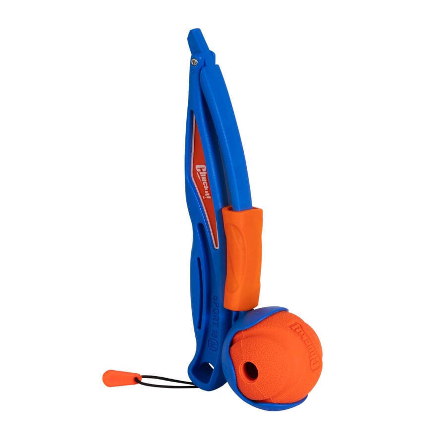 Chuckit! Fetch & Fold Lanza Pelotas Mini para perros